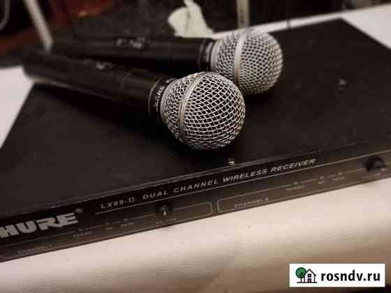 Радиосистема минрофоны shure sm 58 Новокузнецк
