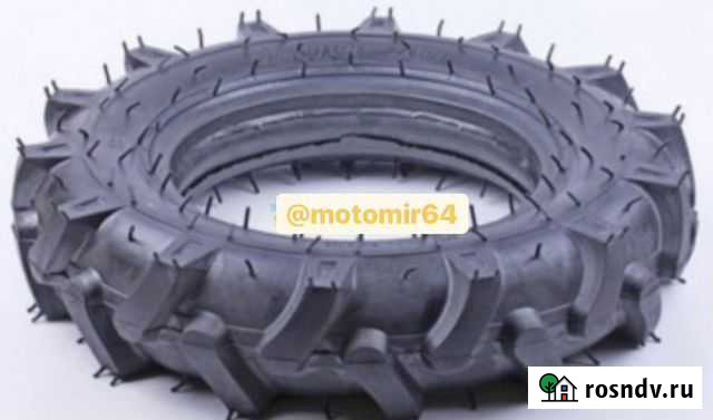 Покрышка (шина) 3.50-6 на снегоуборщик, мотоблок Саратов - изображение 1
