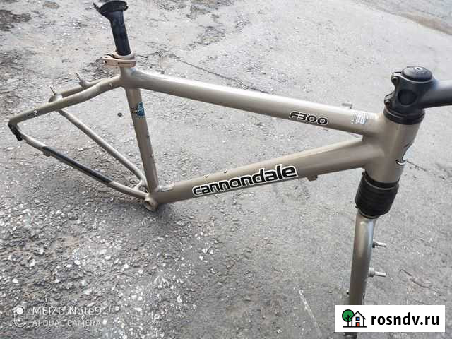 Фрейм сет Cannondale с вилкой fatty без пробега по Омск - изображение 1