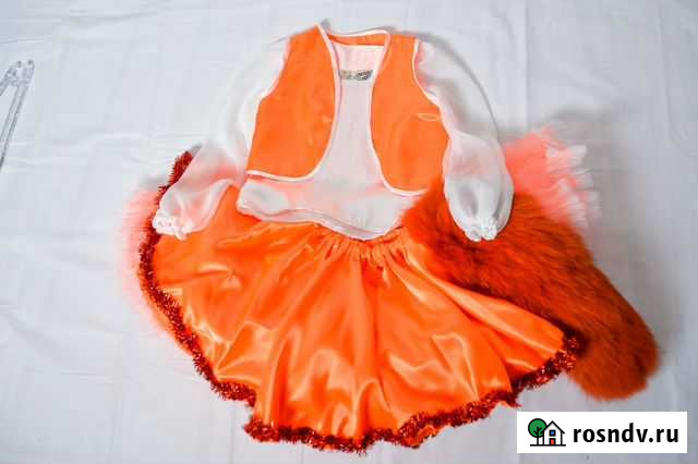 Прокат костюма Лисичка на 5-7 лет Севастополь - изображение 1