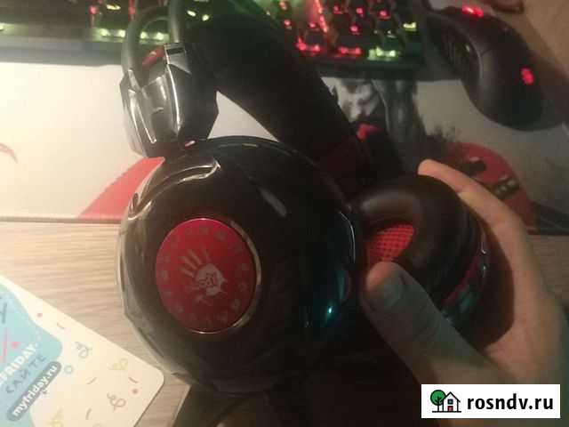 Игровые наушники bloody g300 Санкт-Петербург - изображение 1