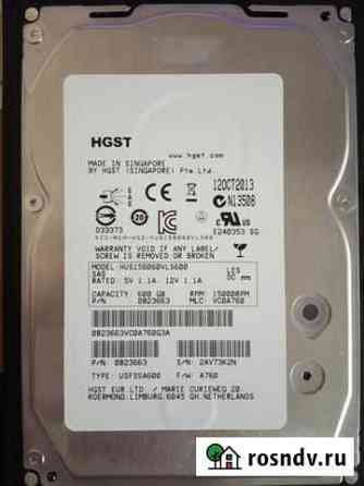 Жесткие диски 3.5 600Gb SAS hgst (Hitachi) Иваново