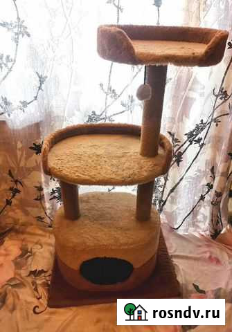 Домик для кошки, когтеточка Волжский - изображение 1