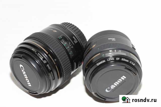 Портретные объективы Canon Новосибирск - изображение 1