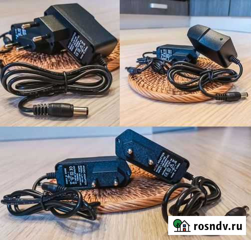 Универсальный Адаптер 9V (Ac/Dc) Блок Питания 1A Москва - изображение 1