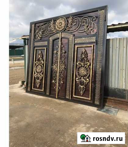 Кованые ворота Махачкала - изображение 1
