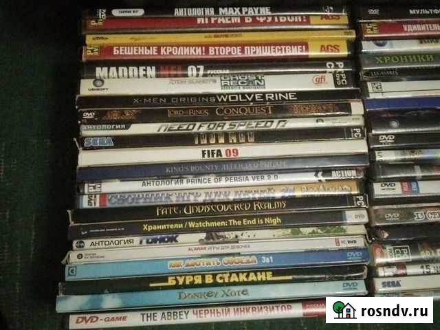Dvd игровые диски Скопин - изображение 1