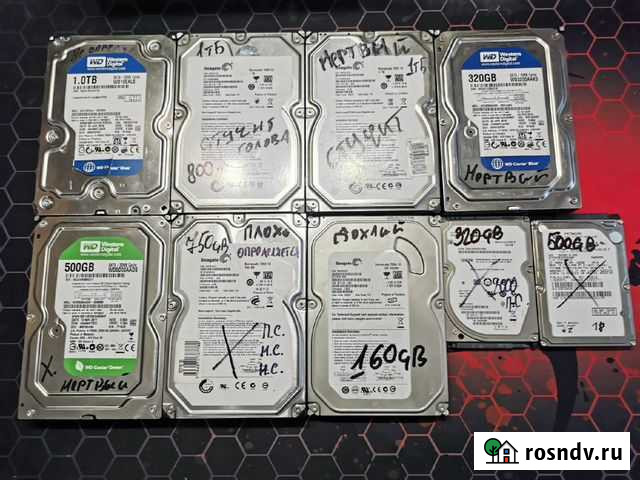 Жесткие диски дохлые Санкт-Петербург - изображение 1