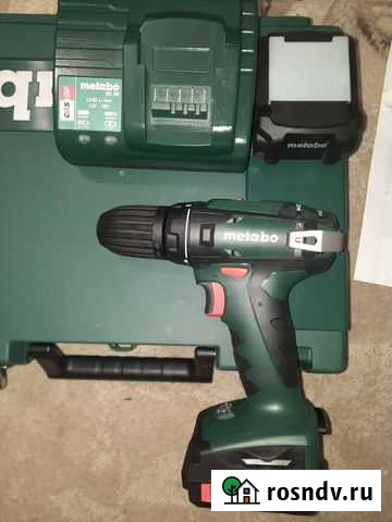Дрель-шуруповерт аккумуляторная Metabo BS 14.4 В 2 Нижний Новгород - изображение 1