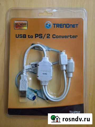 Переходник trendnet TU-PS2 USB-PS/2 Аксай - изображение 1