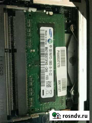 DDR3 sodimm 1333 pc10600 1gb Samsung Курск - изображение 1