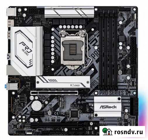 Материнская плата ASRock B560M PRO4 B560M PRO4, 4D Калининград - изображение 1
