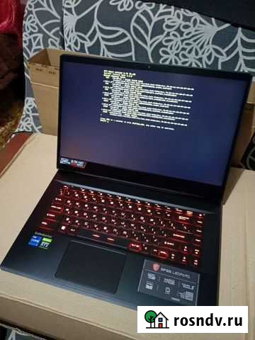 Игровой ноутбук msi i7 Омск - изображение 1