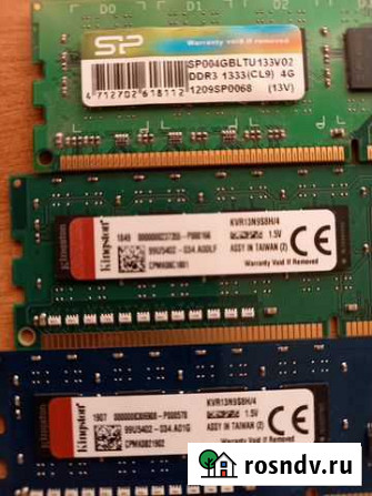 Оперативная память ddr3 4 gb 1333 Омск - изображение 1