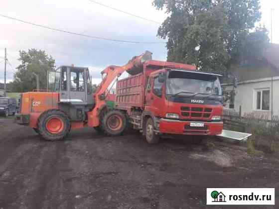 Услуги фронтального погрузчика и самосвала Елизово