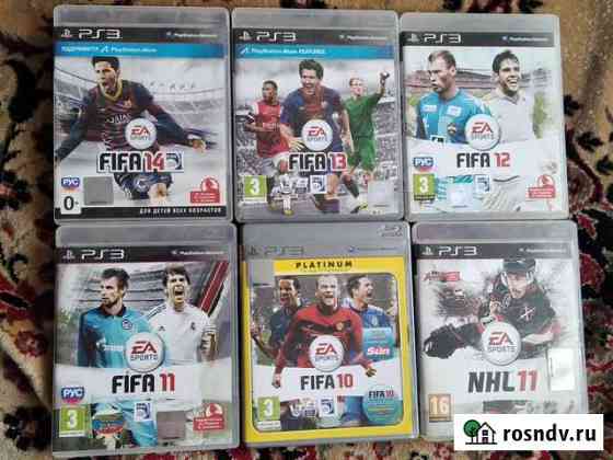 Игры для PS 3 fifa 10,11,12,13,14 и NHL 11 Уфа