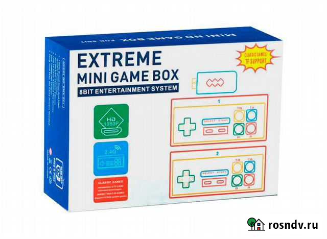 Mini game box-портативная игровая приставка 8-BIT Иркутск - изображение 1