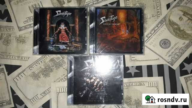 3 CD savatage лицензия- Союз, Steamhammer Уфа - изображение 1