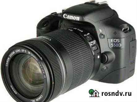 Зеркальный фотоаппарат canon 550d Уфа