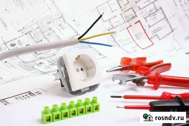 Услуги: электрик, электромонтаж, проводка Курган - изображение 1