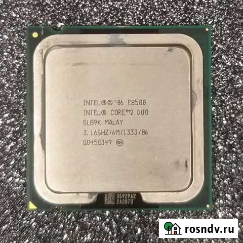 Intel core 2 DUO E8500 LGA775 Пересвет - изображение 1