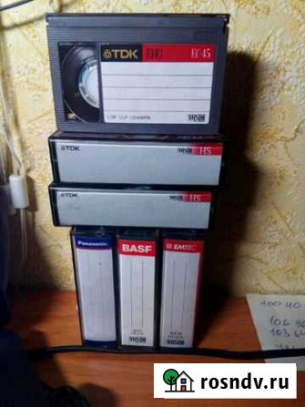 Видеокассеты VHS-C Ангарск - изображение 1