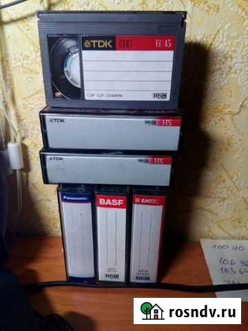 Видеокассеты VHS-C Ангарск - изображение 1