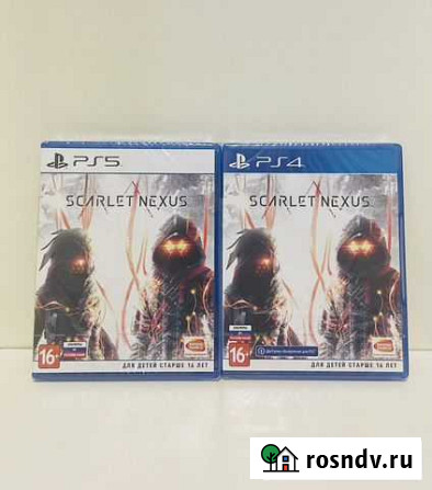 Scarlet nexus ps4 ps5 новый диск Иваново - изображение 1