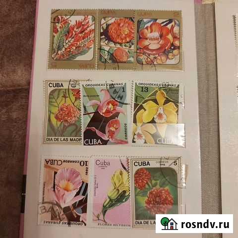 Почтовые марки СССР.Флора.Цветы Москва - изображение 1