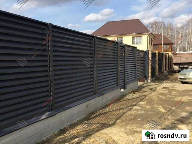Забор жалюзи Еврозабор Волгоград - изображение 1