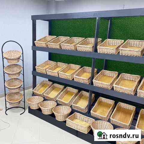 Ценникодержатели и плетеные корзины для магазинов Санкт-Петербург