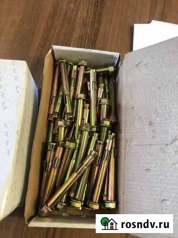 Анкерный болт с гайкой м8 10*97мм Калининград - изображение 1