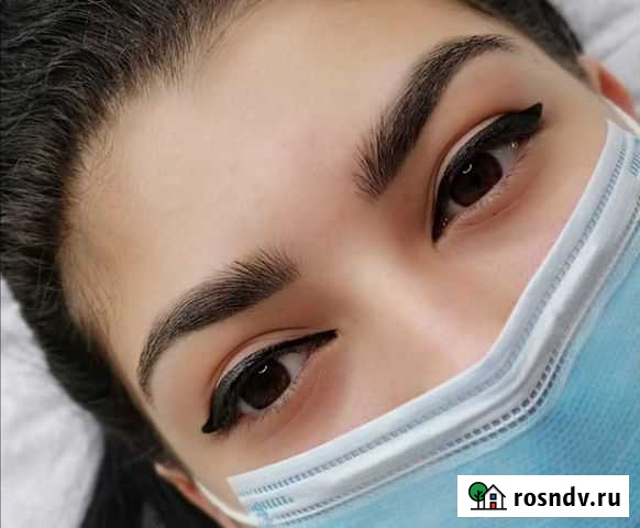 Микроблейдинг бровей,век, губ,минитату Южно-Сахалинск - изображение 1