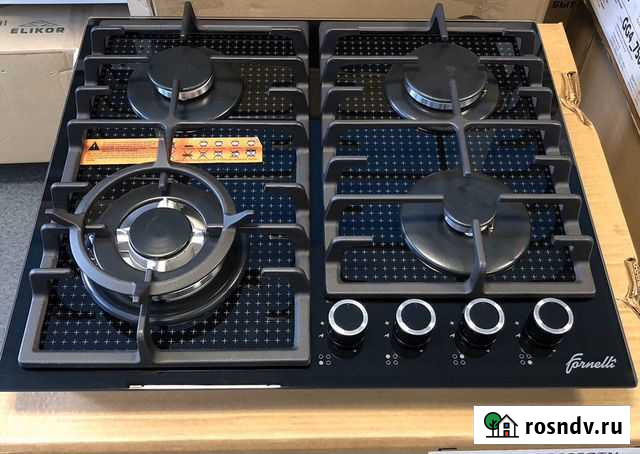 Газовая поверхность Fornelli на стекле новые Брянск - изображение 1