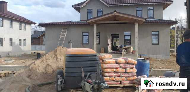 Стяжка пола/ механизированная штукатурка стен Всеволожск - изображение 1