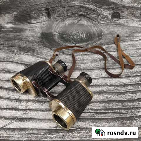 Бинокль военный 6х30 ВОВ сетка латунь Петрозаводск - изображение 1