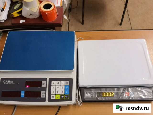 Весы Massa-k mk15 и CAS PR P15. Новые Санкт-Петербург - изображение 1