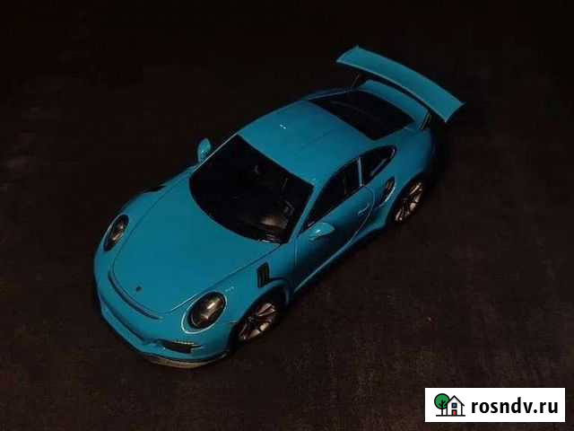 Porsche 911 GT3 RS в масштабе 1:24 от Welly Тольятти - изображение 1
