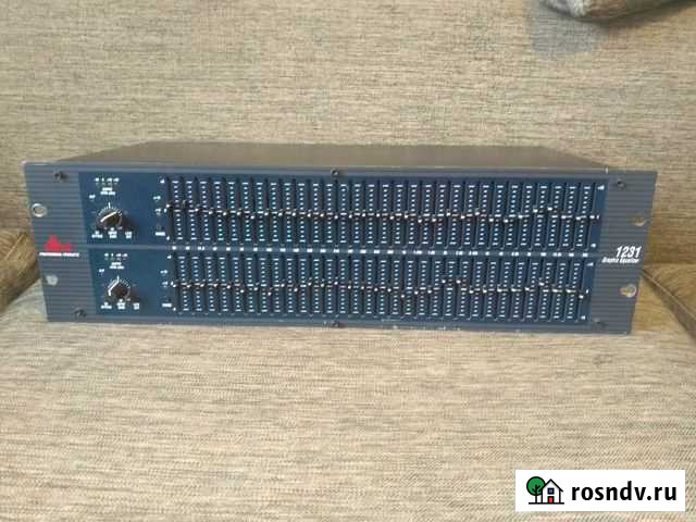 Графический эквалайзер dbx 1231 Екатеринбург - изображение 1