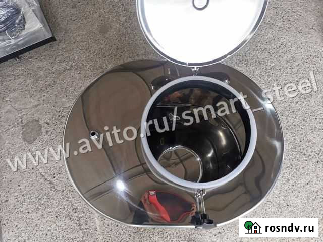 Емкость для молока 200л из пищевой нержавейки 2мм Казань - изображение 1