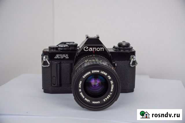 Canon AV-1 + Canon zoom FD 35-70 mm f3.5-4.5 Казань - изображение 1