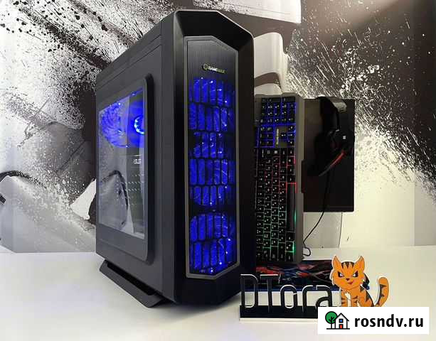 Игровой Компьютер 16 Ядер, 32Gb Озу, SSD Ангарск - изображение 1