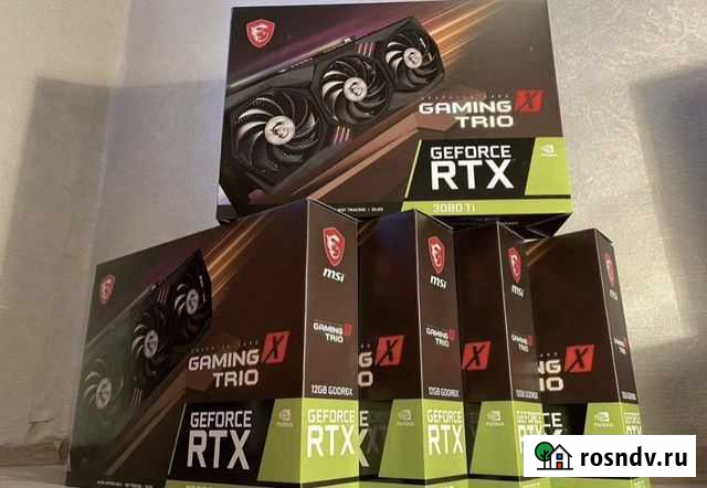 Видеокарта MSI 3080Ti Gaming X Trio Самара - изображение 1