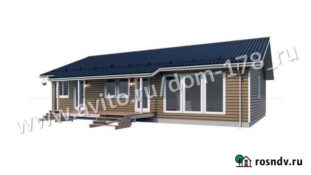 Зимний каркасный дом Варм 126мкв с террасой Всеволожск - изображение 1