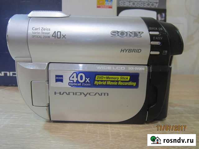 Sony DCR-DVD610E Видное - изображение 1