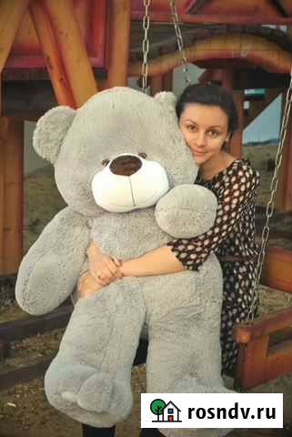 Большой плюшевый мишка Сёма 110 см Тосно - изображение 1