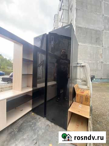 Огромный вместительный холодильник с распашными дв Тында - изображение 1