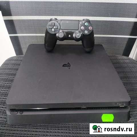 Sony playstation 4 PS4 slim 500gb черная Новосибирск - изображение 1