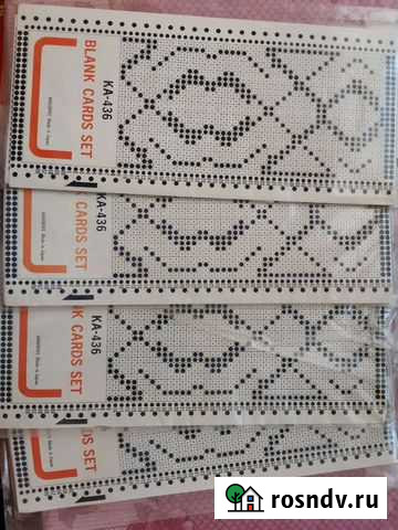 Перфокарты для вязальных машин Астрахань - изображение 1