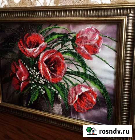 Вышитая картина бисером Краснодар - изображение 1